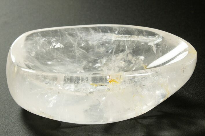 Polished Clear Quartz Dish - Madagascar #336427